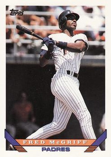 #30 Fred McGriff - San Diego Padres - 1993 Topps Baseball