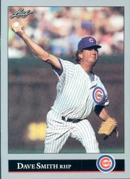 #30 Dave Smith - Chicago Cubs - 1992 Leaf Baseball