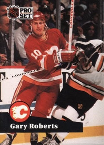 #30 Gary Roberts - 1991-92 Pro Set Hockey
