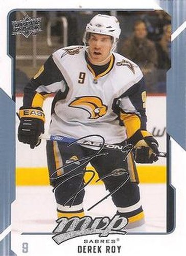 #30 Derek Roy - Buffalo Sabres - 2008-09 Upper Deck MVP Hockey