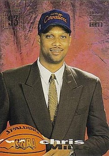 #30 Chris Mills - Cleveland Cavaliers - 1993-94 Stadium Club Basketball