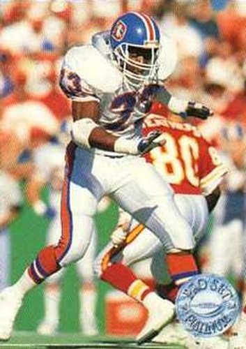 #30 Simon Fletcher - Denver Broncos - 1991 Pro Set Platinum Football