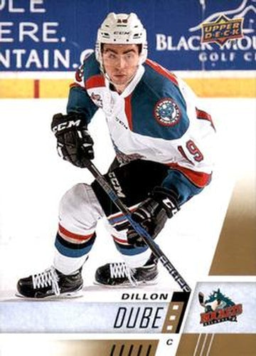 #30 Dillon Dube - Kelowna Rockets - 2017-18 Upper Deck CHL Hockey