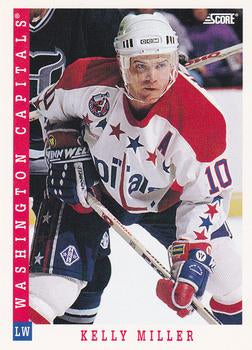 #30 Kelly Miller - Washington Capitals - 1993-94 Score Canadian Hockey