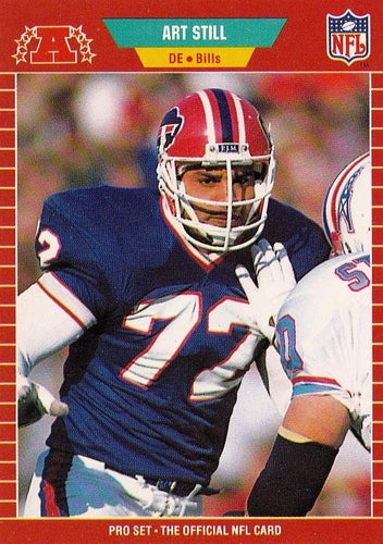 #30 Art Still - Buffalo Bills - 1989 Pro Set Football