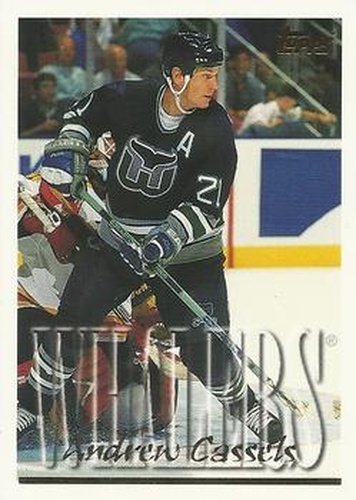#30 Andrew Cassels - Hartford Whalers - 1995-96 Topps Hockey
