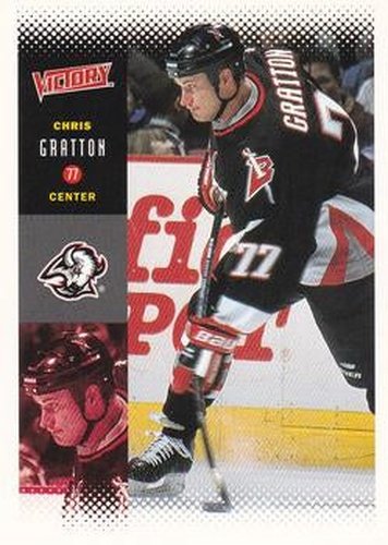 #30 Chris Gratton - Buffalo Sabres - 2000-01 Upper Deck Victory Hockey