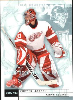 #30 Curtis Joseph / Manny Legace - Detroit Red Wings - 2002-03 Upper Deck Mask Collection Hockey