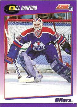 #30 Bill Ranford - Edmonton Oilers - 1991-92 Score American Hockey