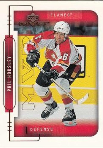 #30 Phil Housley - Calgary Flames - 1999-00 Upper Deck MVP Hockey