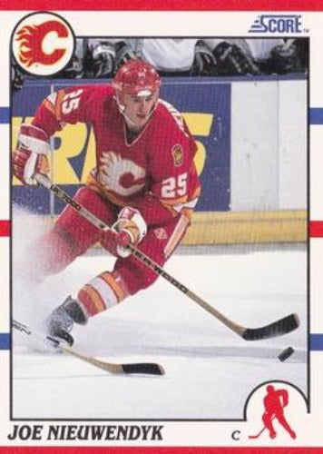 #30 Joe Nieuwendyk - Calgary Flames - 1990-91 Score American Hockey