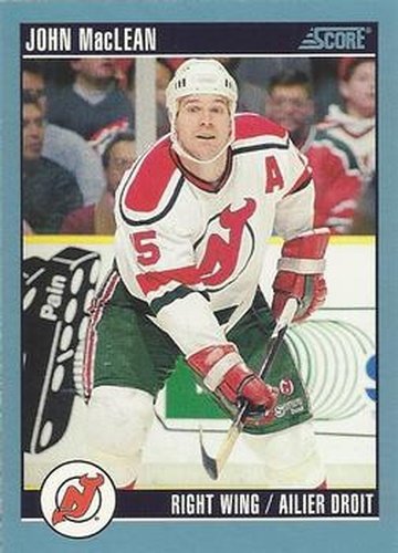 #30 John MacLean - New Jersey Devils - 1992-93 Score Canadian Hockey