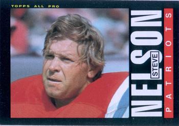 #330 Steve Nelson - New England Patriots - 1985 Topps Football