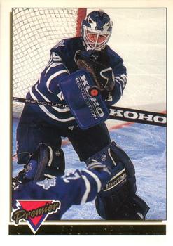 #30 Felix Potvin - Toronto Maple Leafs - 1993-94 O-Pee-Chee Premier Hockey - Gold