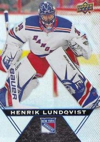 #30 Henrik Lundqvist - New York Rangers - 2018-19 Upper Deck Tim Hortons Hockey