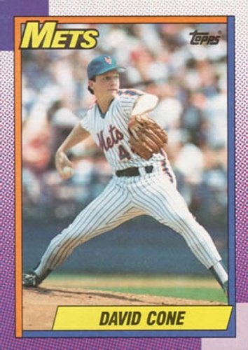 #30 David Cone - New York Mets - 1990 Topps Baseball