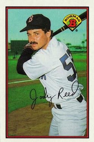 #30 Jody Reed - Boston Red Sox - 1989 Bowman Baseball