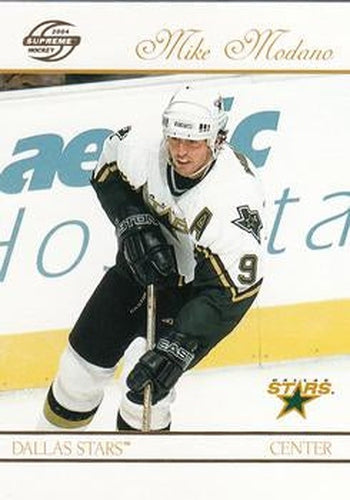 #30 Mike Modano - Dallas Stars - 2003-04 Pacific Supreme Hockey