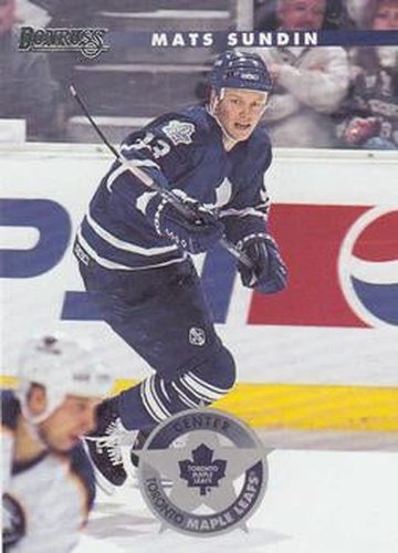#30 Mats Sundin - Toronto Maple Leafs - 1996-97 Donruss Hockey