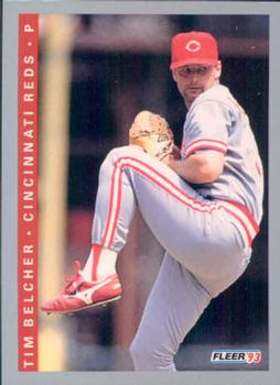 #30 Tim Belcher - Cincinnati Reds - 1993 Fleer Baseball