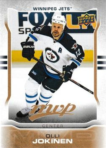 #30 Olli Jokinen - Winnipeg Jets - 2014-15 Upper Deck MVP Hockey