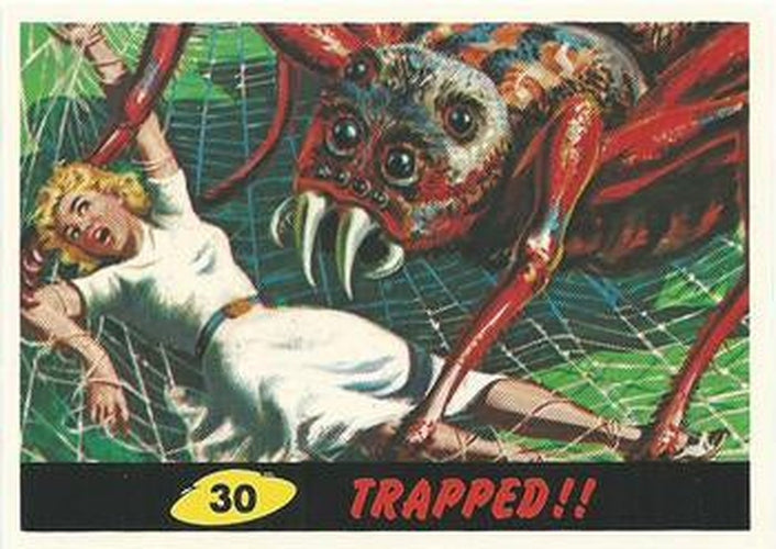 #30 Trapped!! - 1994 Topps Mars Attacks