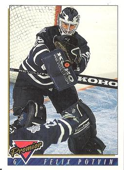 #30 Felix Potvin - Toronto Maple Leafs - 1993-94 Topps Premier Hockey