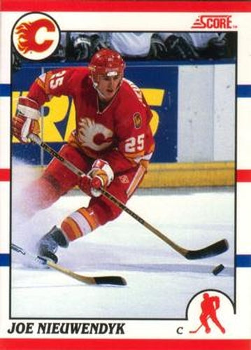 #30 Joe Nieuwendyk - Calgary Flames - 1990-91 Score Canadian Hockey