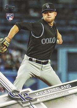#HMW30 Kyle Freeland - Colorado Rockies - 2017 Topps Holiday Baseball