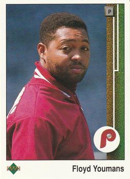 #730 Floyd Youmans - Philadelphia Phillies - 1989 Upper Deck Baseball