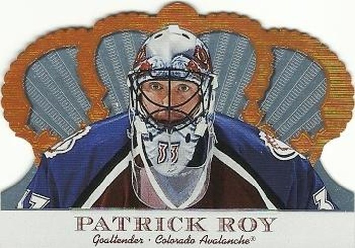#30 Patrick Roy - Colorado Avalanche - 2000-01 Pacific Crown Royale Hockey