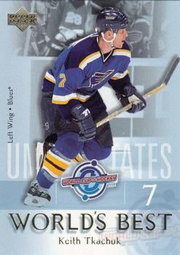 #WB30 Keith Tkachuk - St. Louis Blues - 2004-05 Upper Deck Hockey - World's Best