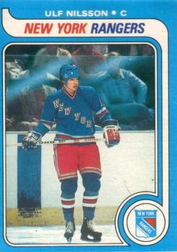 #30 Ulf Nilsson - New York Rangers - 1979-80 O-Pee-Chee Hockey