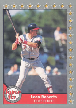 #30 Leon Roberts - Winter Haven Super Sox - 1990 Pacific Senior League Baseball