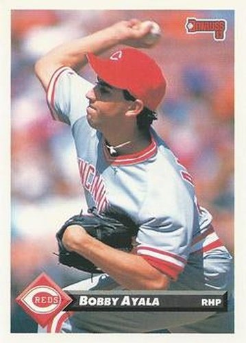 #30 Bobby Ayala - Cincinnati Reds - 1993 Donruss Baseball