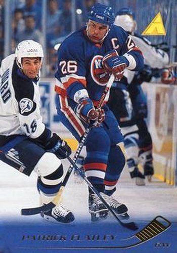 #30 Patrick Flatley - New York Islanders - 1995-96 Pinnacle Hockey