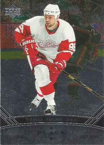 #30 Tomas Holmstrom - Detroit Red Wings - 2006-07 Upper Deck Black Diamond Hockey