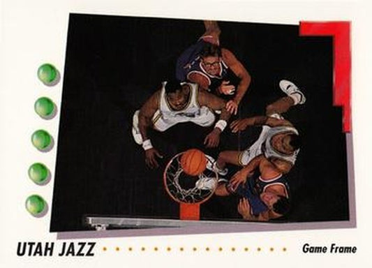 #430 Utah Jazz - Utah Jazz - 1991-92 SkyBox Basketball