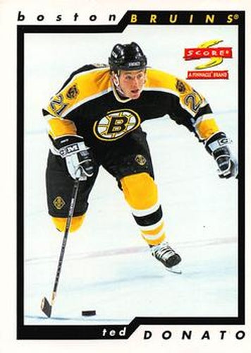 #30 Ted Donato - Boston Bruins - 1996-97 Score Hockey