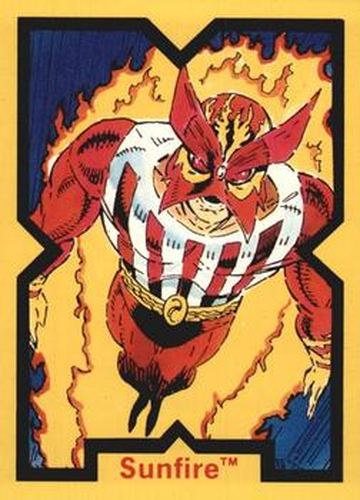 #30 Sunfire - 1991 Marvel Comic Images X-Force