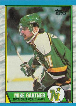 #30 Mike Gartner - Minnesota North Stars - 1989-90 Topps Hockey