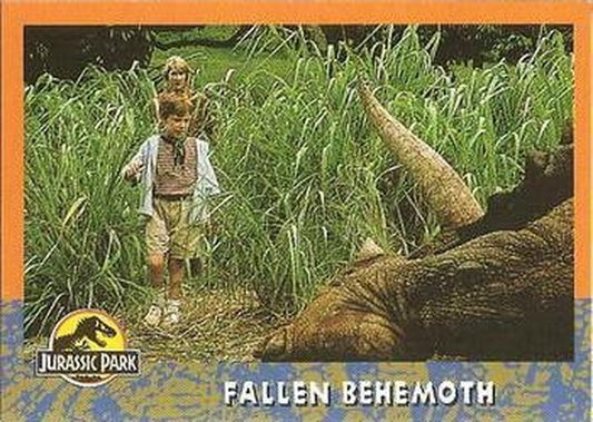 #30 Fallen Behemoth - 1993 Topps Jurassic Park