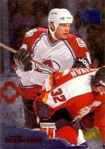 #30 Adam Deadmarsh - Colorado Avalanche - 1995-96 Metal Hockey