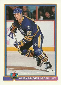 #30 Alexander Mogilny - Buffalo Sabres - 1991-92 Bowman Hockey
