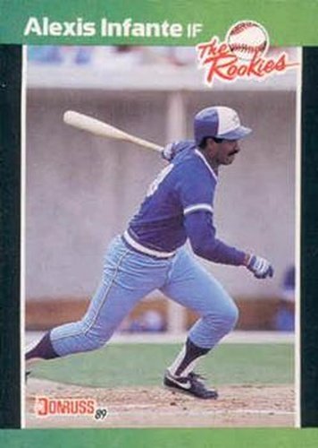 #30 Alexis Infante - Toronto Blue Jays - 1989 Donruss The Rookies Baseball
