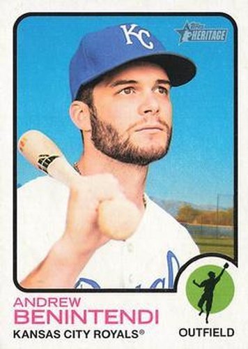 #30 Andrew Benintendi - Kansas City Royals - 2022 Topps Heritage Baseball