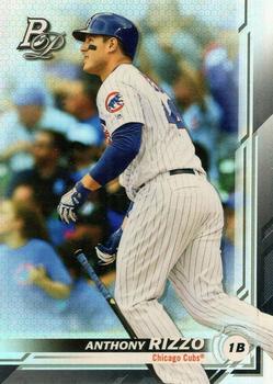 #30 Anthony Rizzo - Chicago Cubs - 2019 Bowman Platinum Baseball