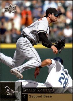 #30 Brian Roberts - Baltimore Orioles - 2009 Upper Deck Baseball