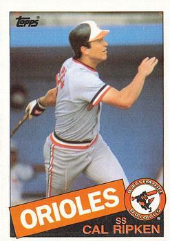 #30 Cal Ripken - Baltimore Orioles - 1985 Topps Baseball