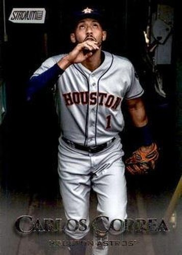 #30 Carlos Correa - Houston Astros - 2019 Stadium Club Baseball